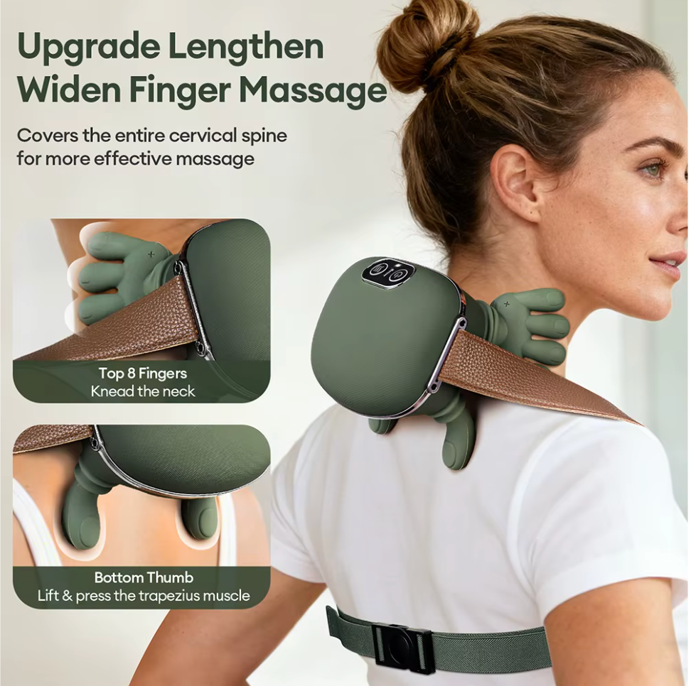 ZenPulse™ Neck & Shoulder Heat Massager
